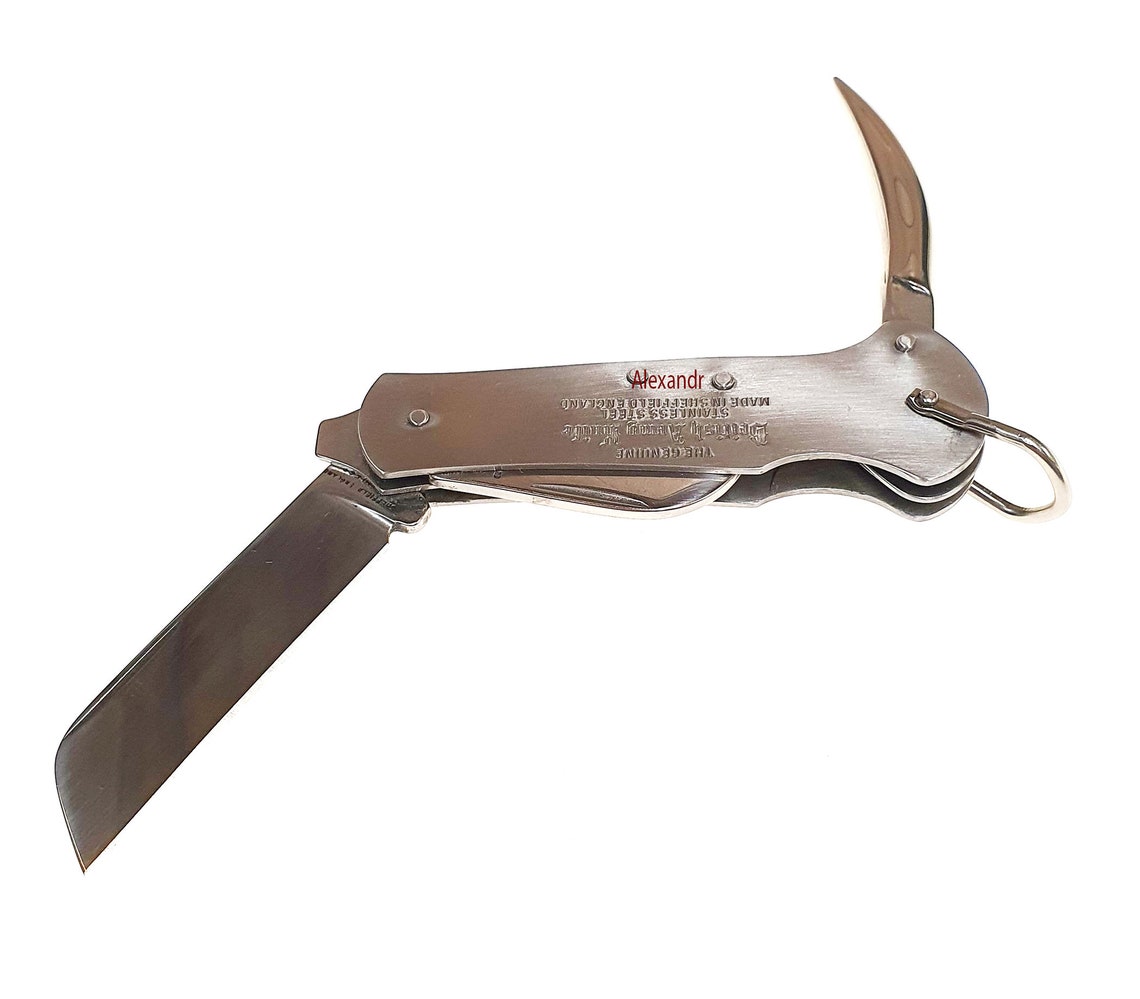 Boatswain's Knife Bordmesser English Sailors Army Folding Etsy