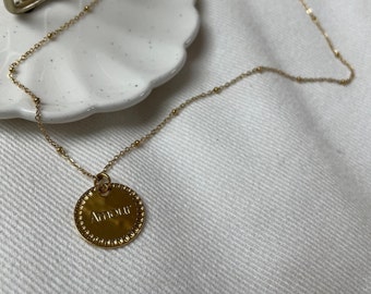 Collier coeur • collier amour • cadeau naissance • cadeau fête maman • cadeau mamie • bijou amour • bijou amitié • collier amitié •