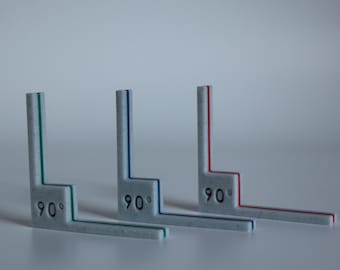 3D Printed Right Angle Teaching Aid: Geometry Classroom Set