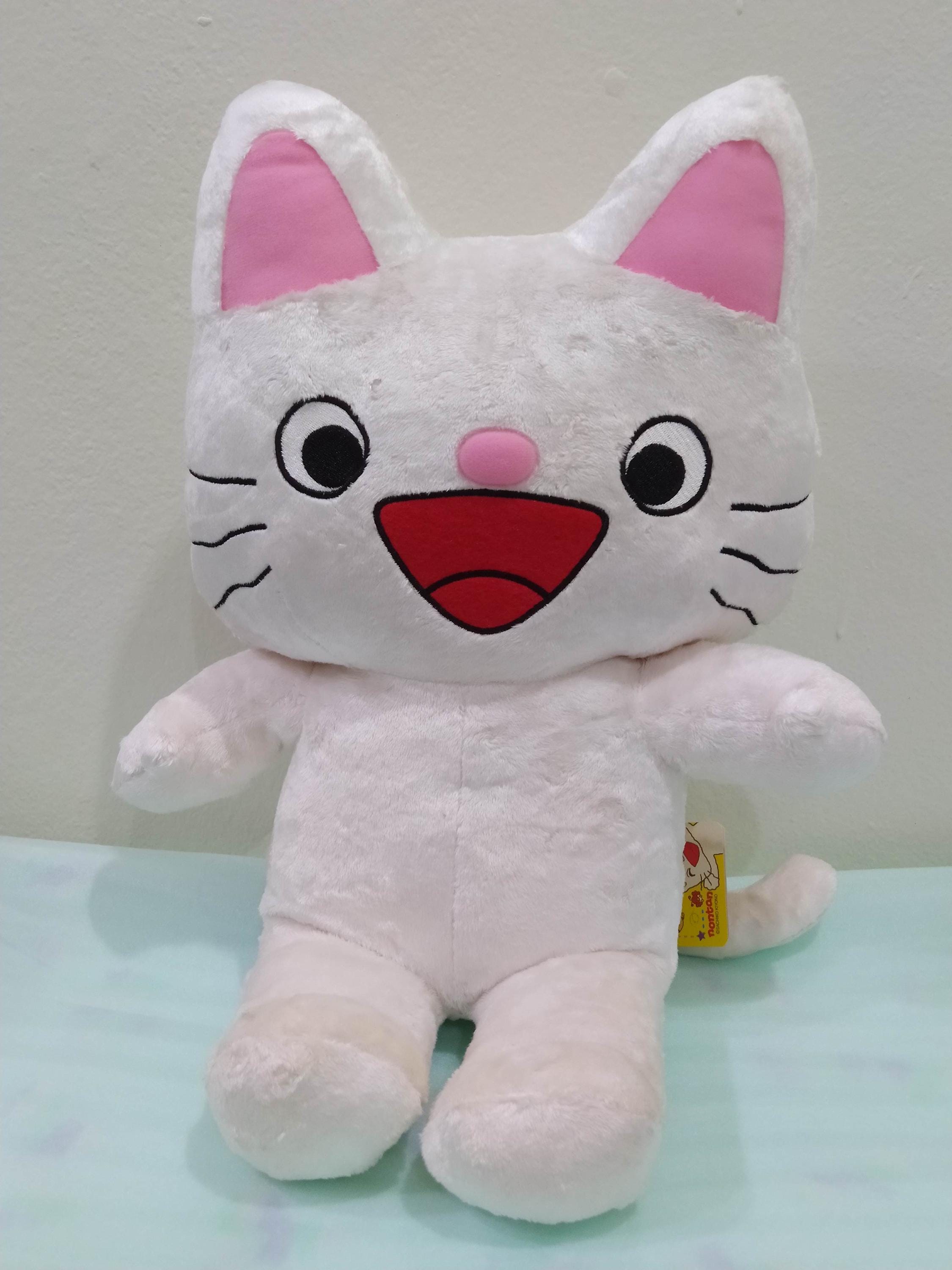 Vintage Sachiko Kiyono NON-01 Nontan Fluffy BIG Plush Soft Stuffed Toy Doll Mamanontan World