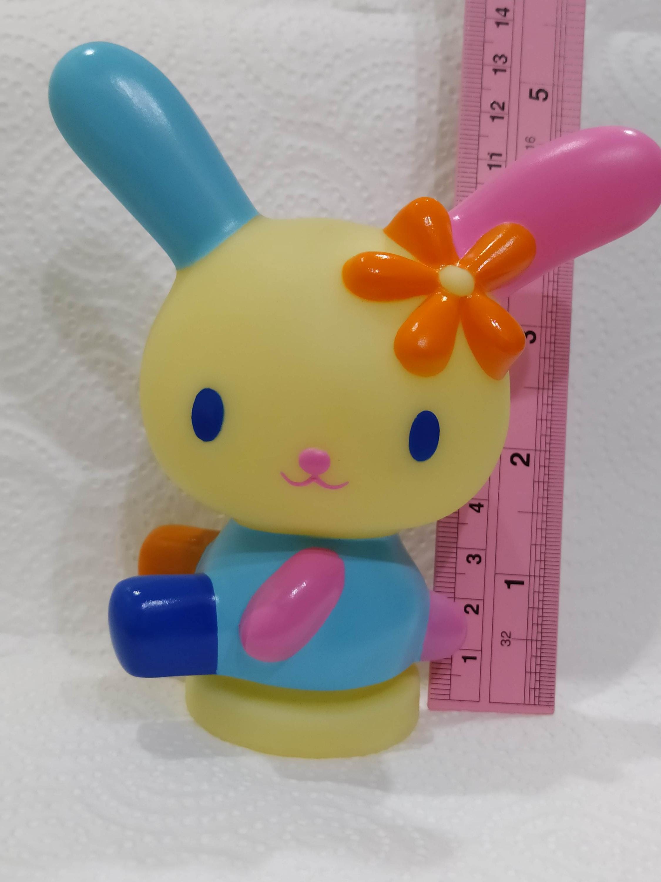 Vintage Japan Sanrio 2005 Usahana U SA HA NA Bunny Squeaky Toy