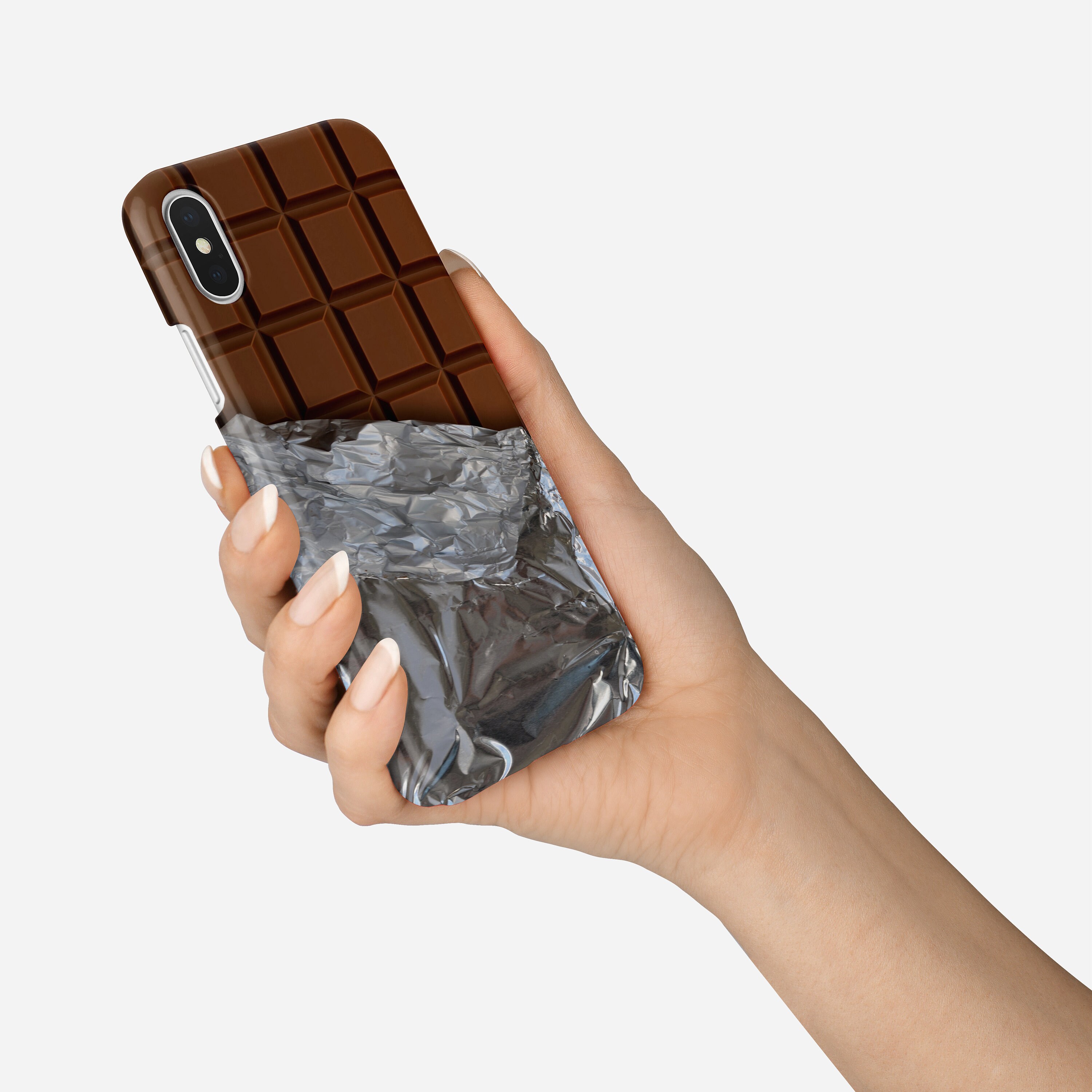 Chocolate Bar Phone Case, Chocolate iPhone Case, Food iPhone