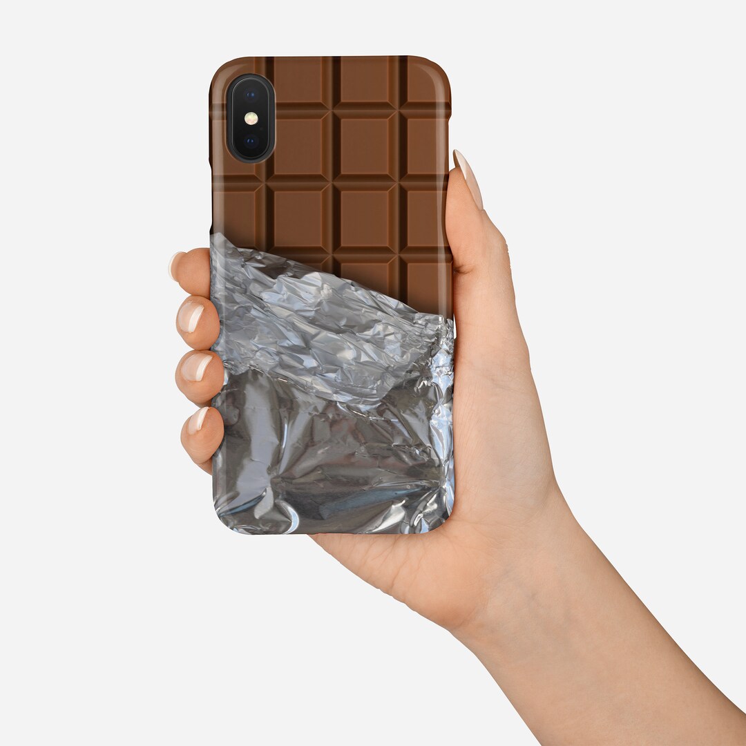 Chocolate Bar Phone Case, Chocolate iPhone Case, Food iPhone