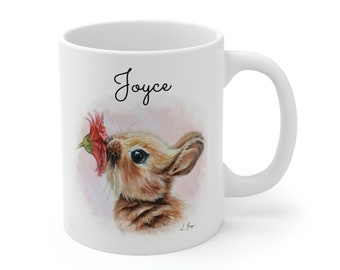 Personalized bunny mug, easter gift, Easter Ceramic Mug, bunny coffee cup, Rabbit White Mug, Bunny Tea Ceramic Mug, Bunny gift