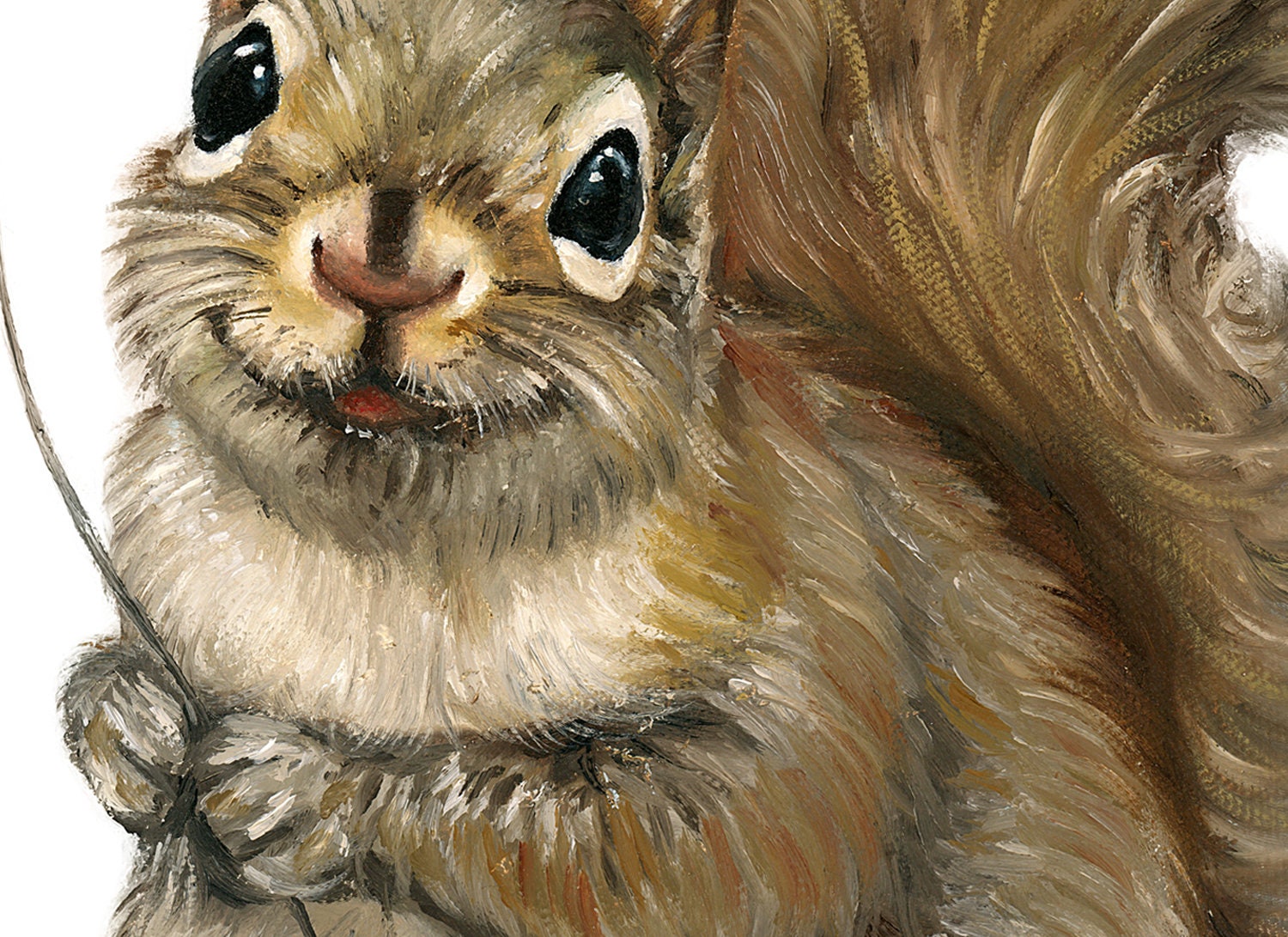 Printable squirrel art squirrel wall art squirrel nursery | Etsy