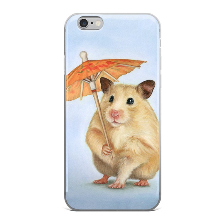 Hamster cell phone case hamster iphone case hamster mobile Etsy