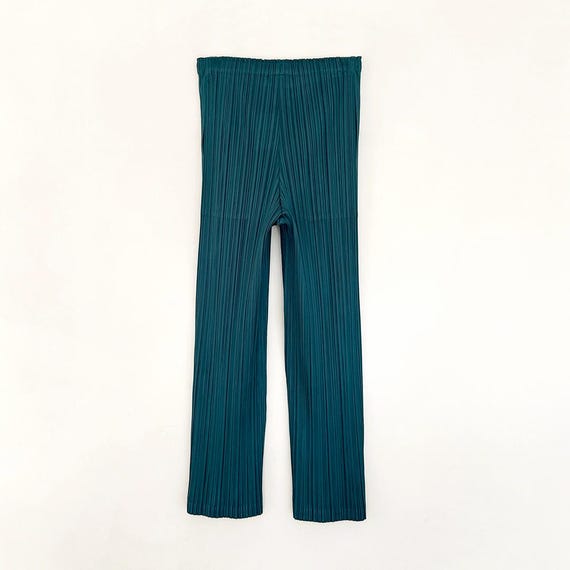 Issey Miyake Pleats Please vintage teal pants XS S View 4