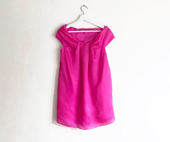 zara pink organza dress Strapless Dress Pink Organza Dress Zara Zara Fuchsia Organza Mini Dress Zara Zara Matching Organza Dress