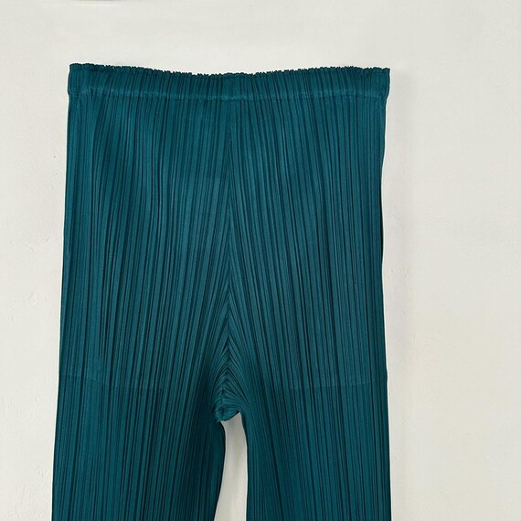 Issey Miyake Pleats Please vintage teal pants XS S View 6