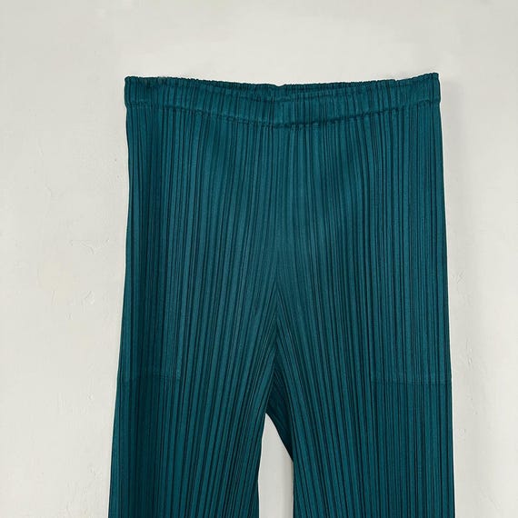 Issey Miyake Pleats Please vintage teal pants XS S View 5