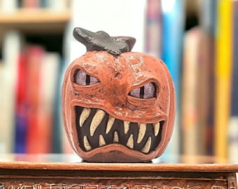 Monster Pumpkin Bank #25 - Orange