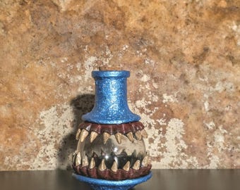 Mini botella Monster Wish con corcho X - Azul océano metalizado