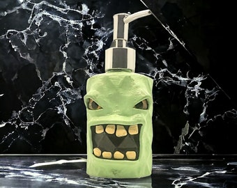 Monster Soap Dispenser #252 - Pistachio Green Dispenser