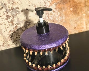 Monster Teeth Soap Dispenser #630 - Metallic Purple Soap Dispenser