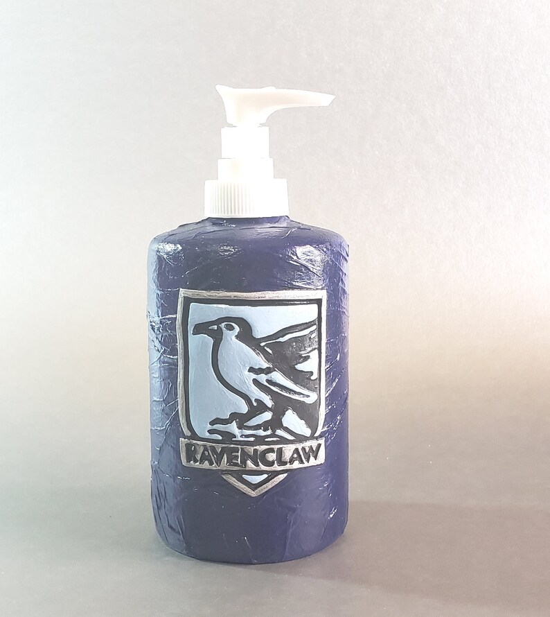 Hogwarts House Crests Soap Dispenser Harry Potter mixed media Etsy