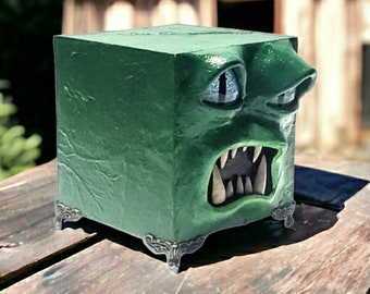 Monster Cubby Stash Box #335, Green