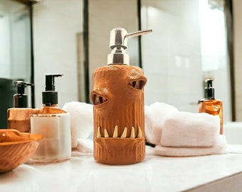 Monster Soap Dispenser #299 - Orange Dispenser