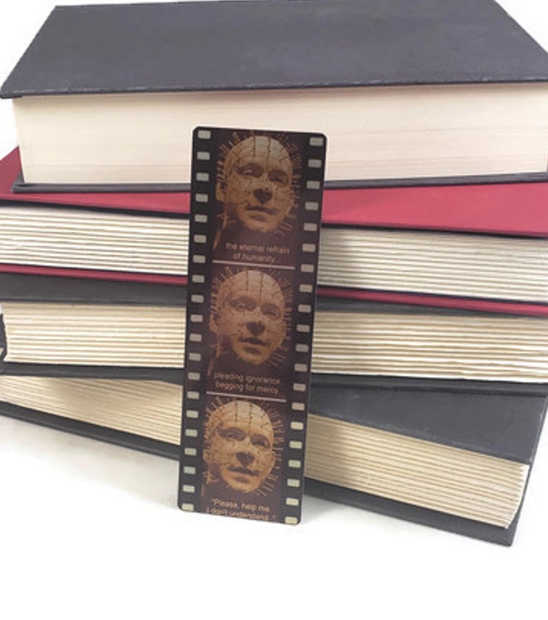 Hellraiser Metal Bookmark, Pinhead bookmark image 3