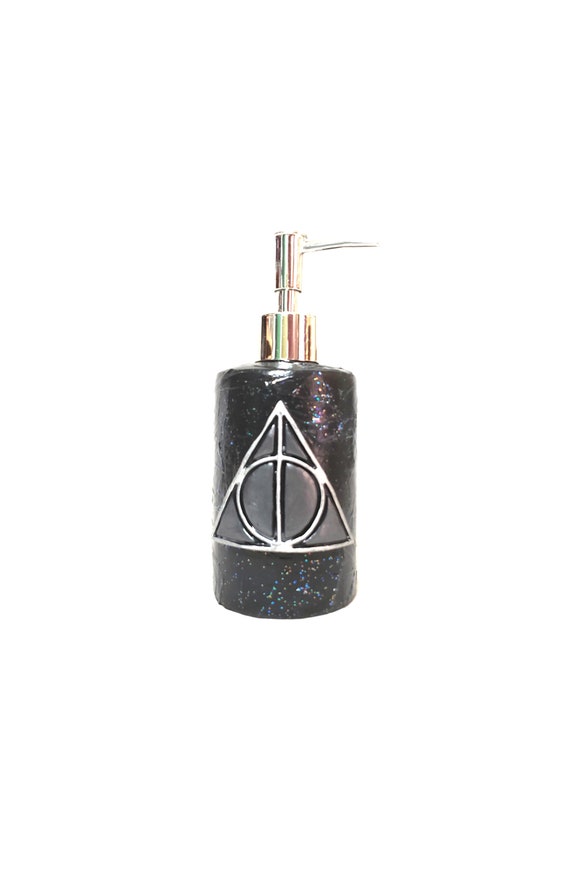 Deathly Hallows Soap Dispenser Harry Potter soap pump Etsy