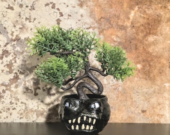 Monster Bonzai Pot #373 - Faux Bonzai Plant
