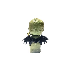 Cthulhu bobble head figurine with wings, Pale Green Cthulhu image 6