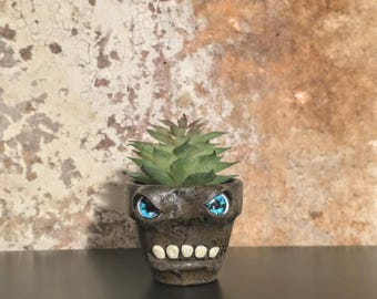 Mini Monster Pot #325 - Faux Succulent Plant