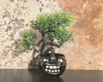 Monster Bonzai Pot #375 - Faux Bonzai Plant