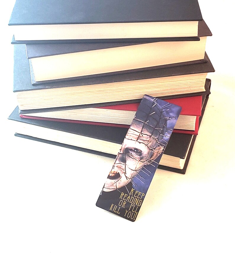 Hellraiser Metal Bookmark, Pinhead bookmark image 2