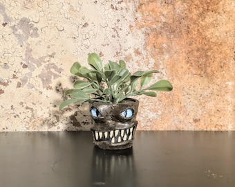 Mini maceta monstruo n.° 190 - Planta artificial
