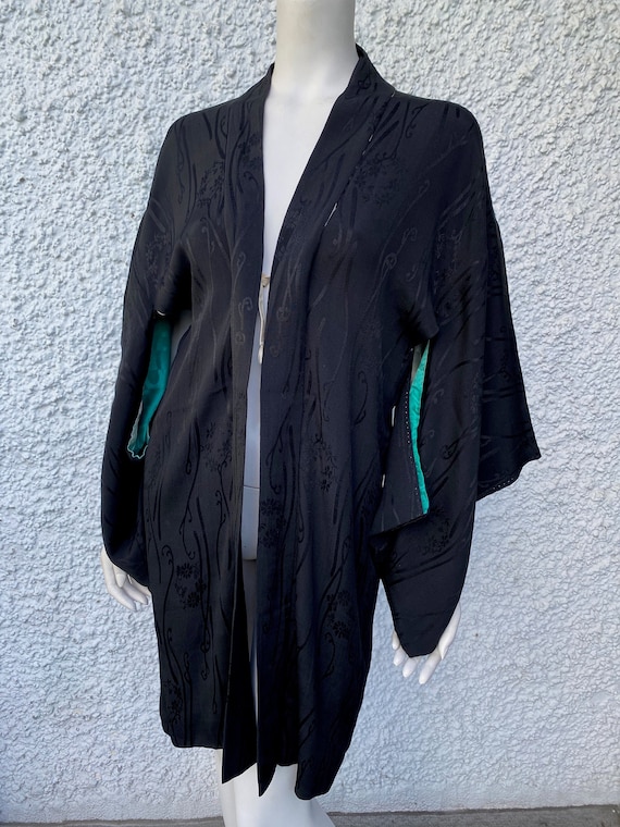 Vintage Silk Haori Kimono Jacket