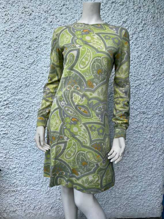 1960's Paisley dress