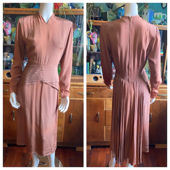 1940's Deco Vintage dream dress