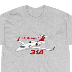 Flyboy Toys Learjet 31A Airplane T-shirt - Personalized with Your N#| Best Pilot Gift