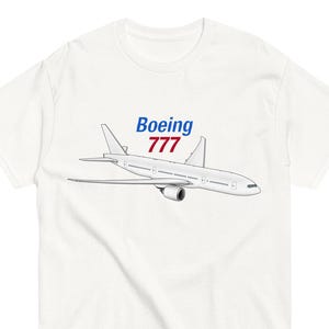 Flyboy Toys Boeing 777 T-Shirt – Personalized Airplane Shirt – Custom Jet Pilot Gift – Aviation Tee for Men & Women