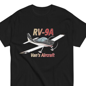 Flyboy Toys RV-9A Van&#39;s Aircraft Custom Airplane T-Shirt - Personalized with your N#