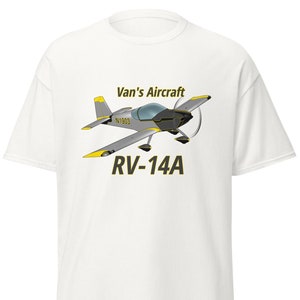 Flyboy Toys Vans Aircraft RV-14 T-Shirt - Personalized with N#
