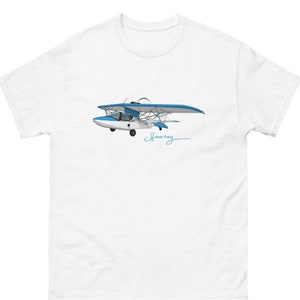 Flyboy Toys SeaRey LSX Custom Airplane T-Shirt - Personalized with Your N#| Best Pilot Gift | Memorabilia | Free Color Change
