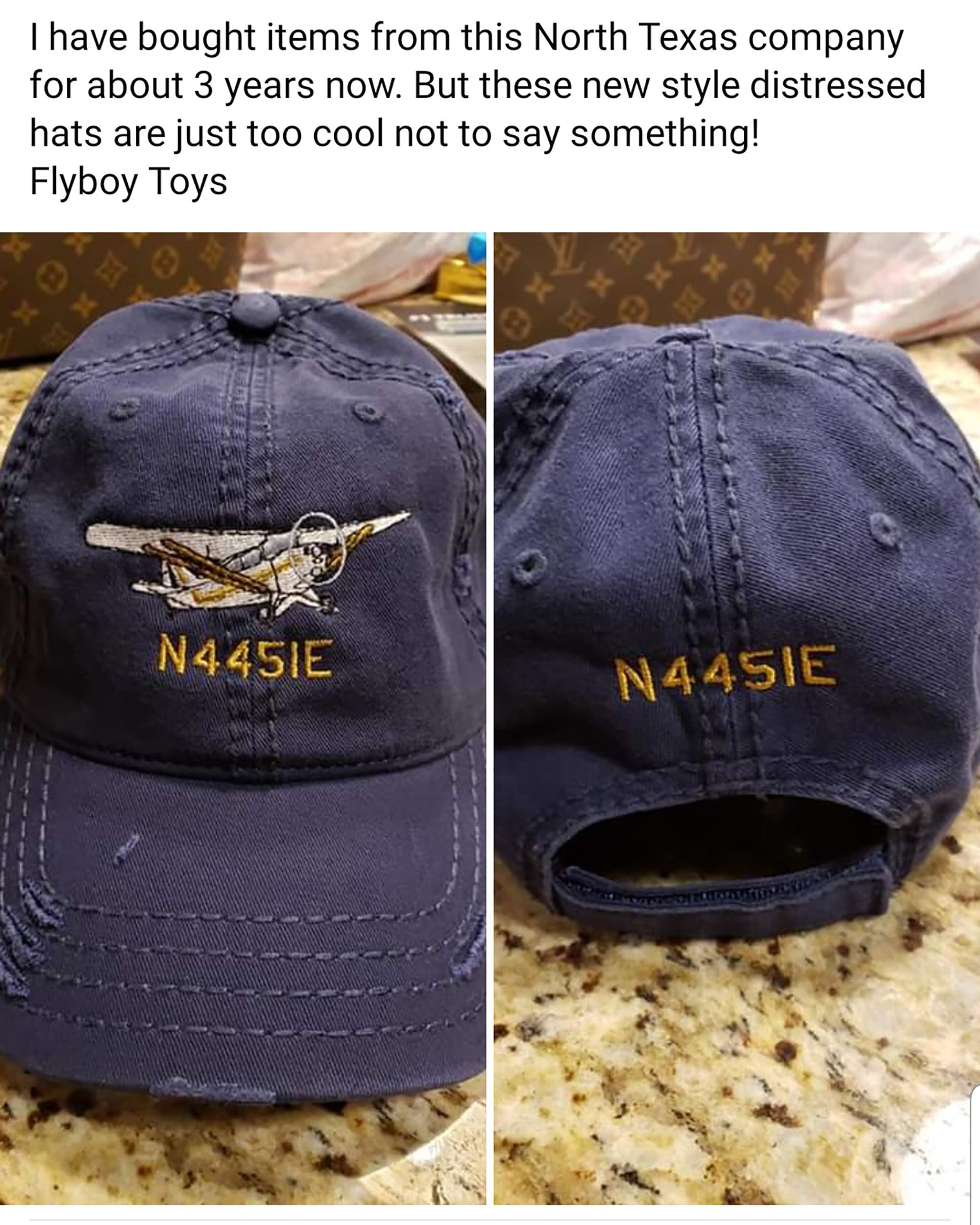 Flyboy Toys Custom Embroidered 