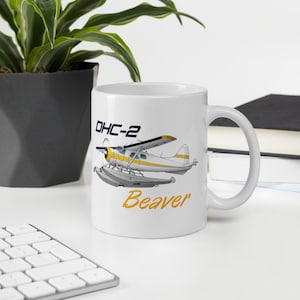 Custom Airplane Mug – Personalized Ceramic Pilot Gift – Add Your Aircraft & Tail Number – Flyboy Toys Aviation Coffee Cup (White)