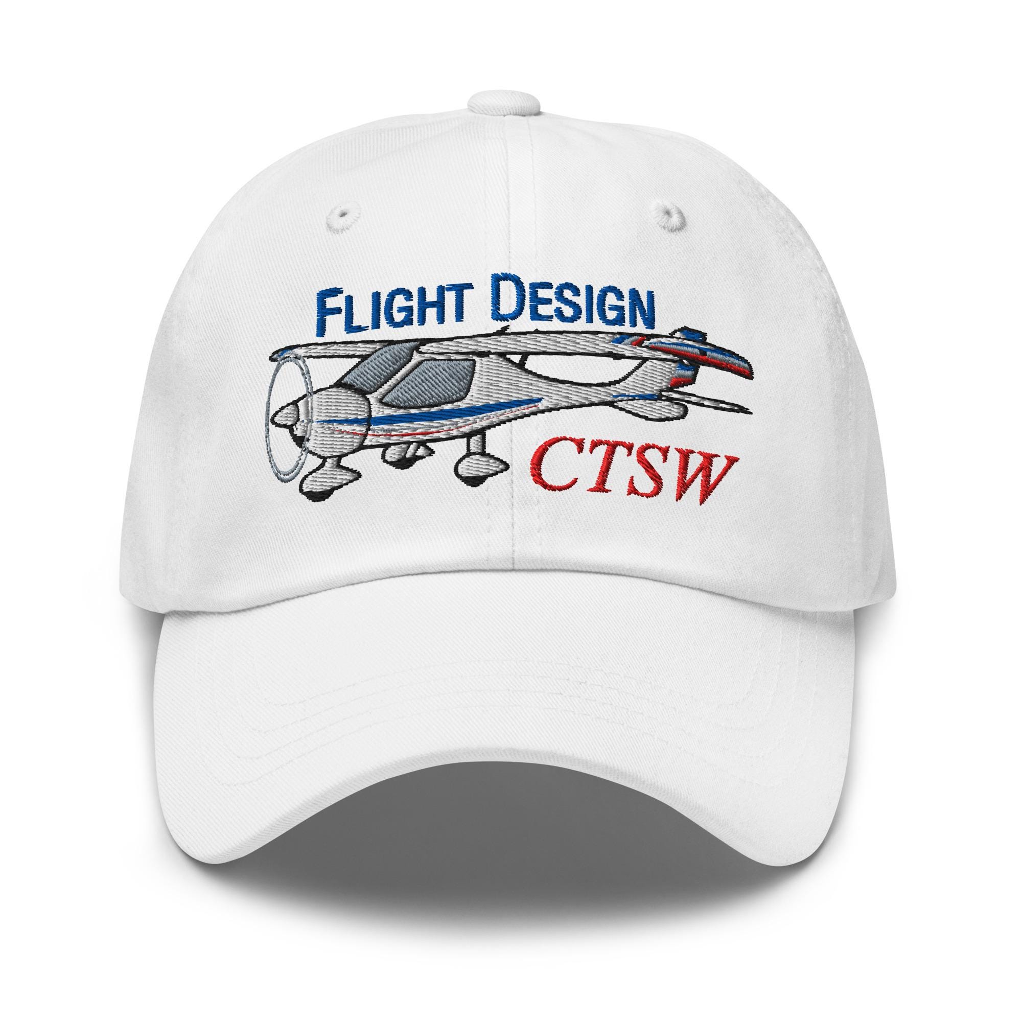 Flight Design CTSW ハット – 刺繍入りパイロットキャップ – カスタム