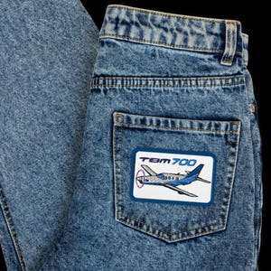 Flyboy Toys Custom Rectangle 3&quot; Embroidered patches