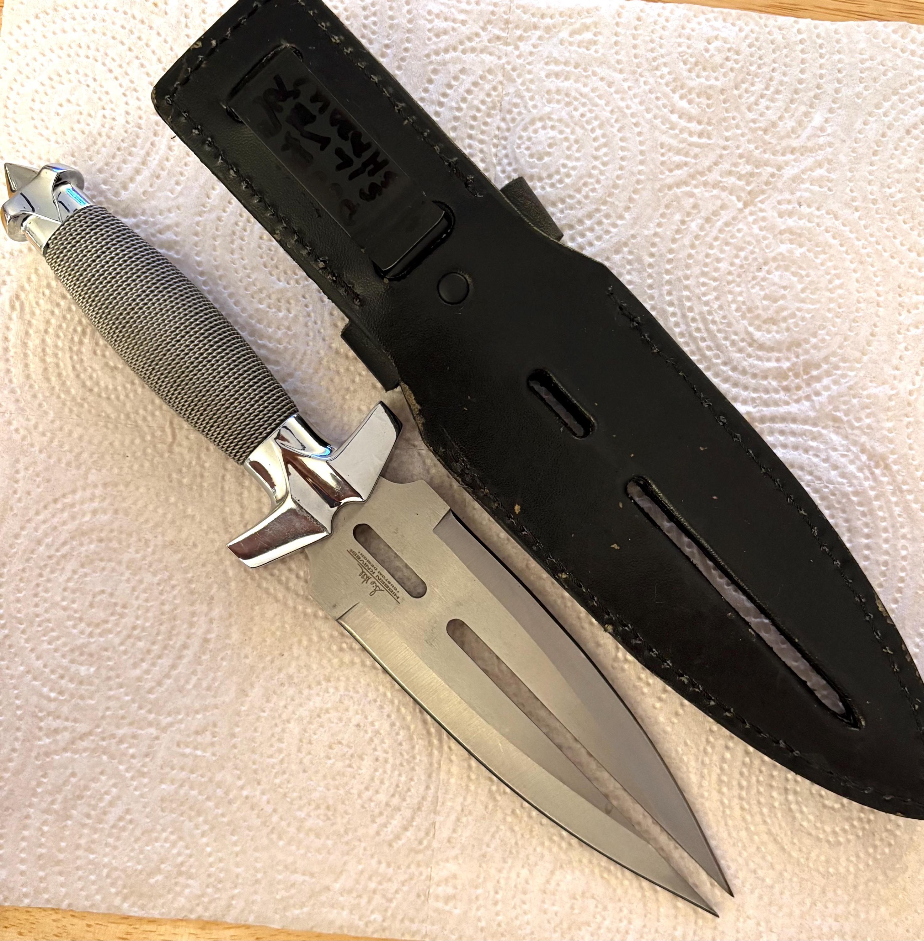 Gil Hibben Fantasy Knife 2-double Shadow - Etsy