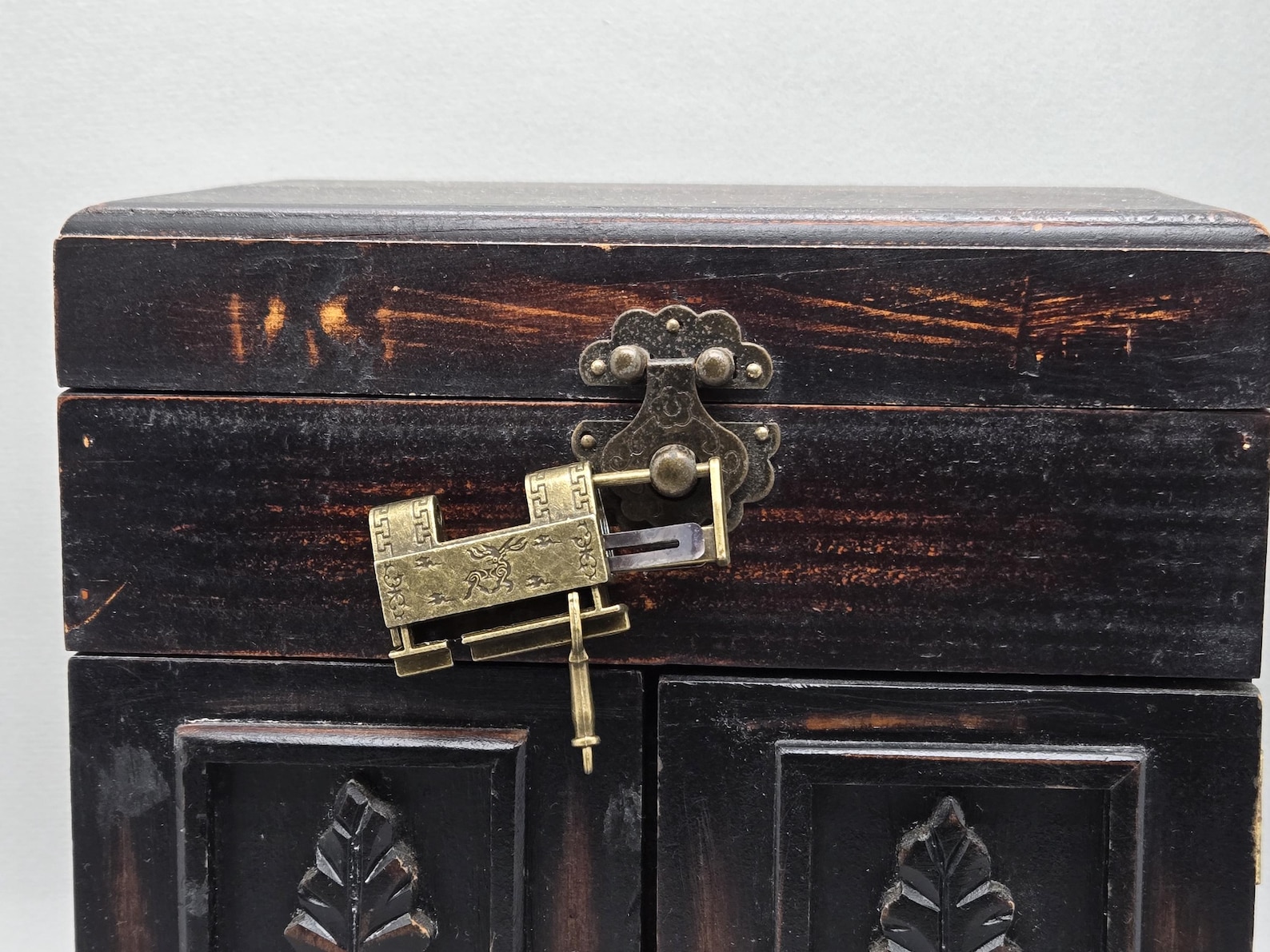 Vintage Chinese Style LUCK BEAST, Key Lock, Padlock - Etsy