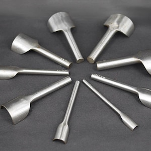 Steel Punches Curve Punch Half Round Jewelry Metal Stamping Tools