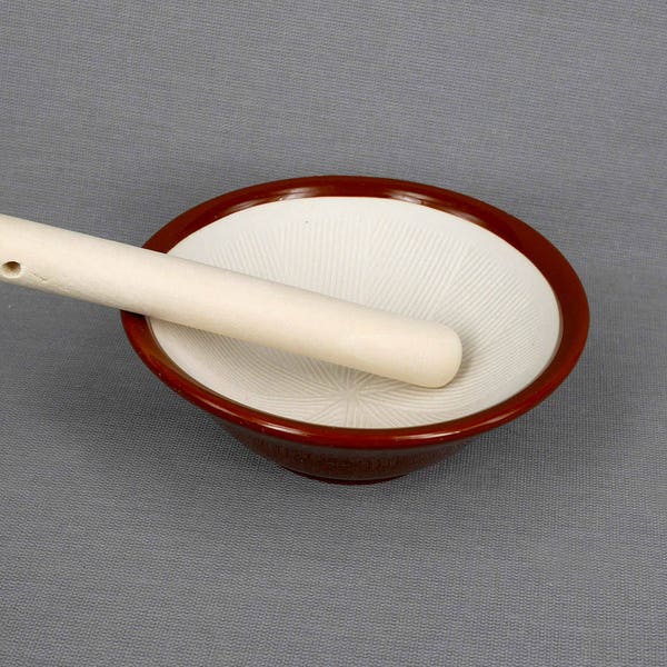 Mortar and Pestle - Suribachi - Japanese porcelain