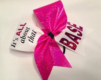 All star style pink, purple, lime green, orange base holographic cheer bow fabric choose green red blue gold black purple pink etc color