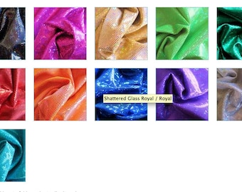 May include: A selection of 10 different colours of iridescent fabric with a subtle grid pattern. The fabric is shiny and has a holographic effect. The colours are black, pink, gold, green, teal, red, orange, blue, purple, and silver.