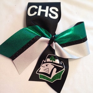 Mascot irishman team cheer bow choose color green red blue gold black purple pink etc