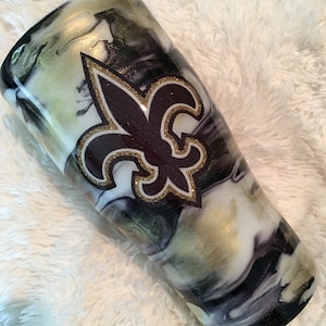 NEW ORLEANS SAINTS YETI Laser Engraved Tumblers, Can Colsters and Chug  Bottles