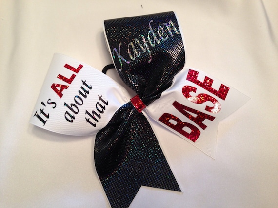 All Star Cheer Bow: Holographic Cheerleading Hair Bow
